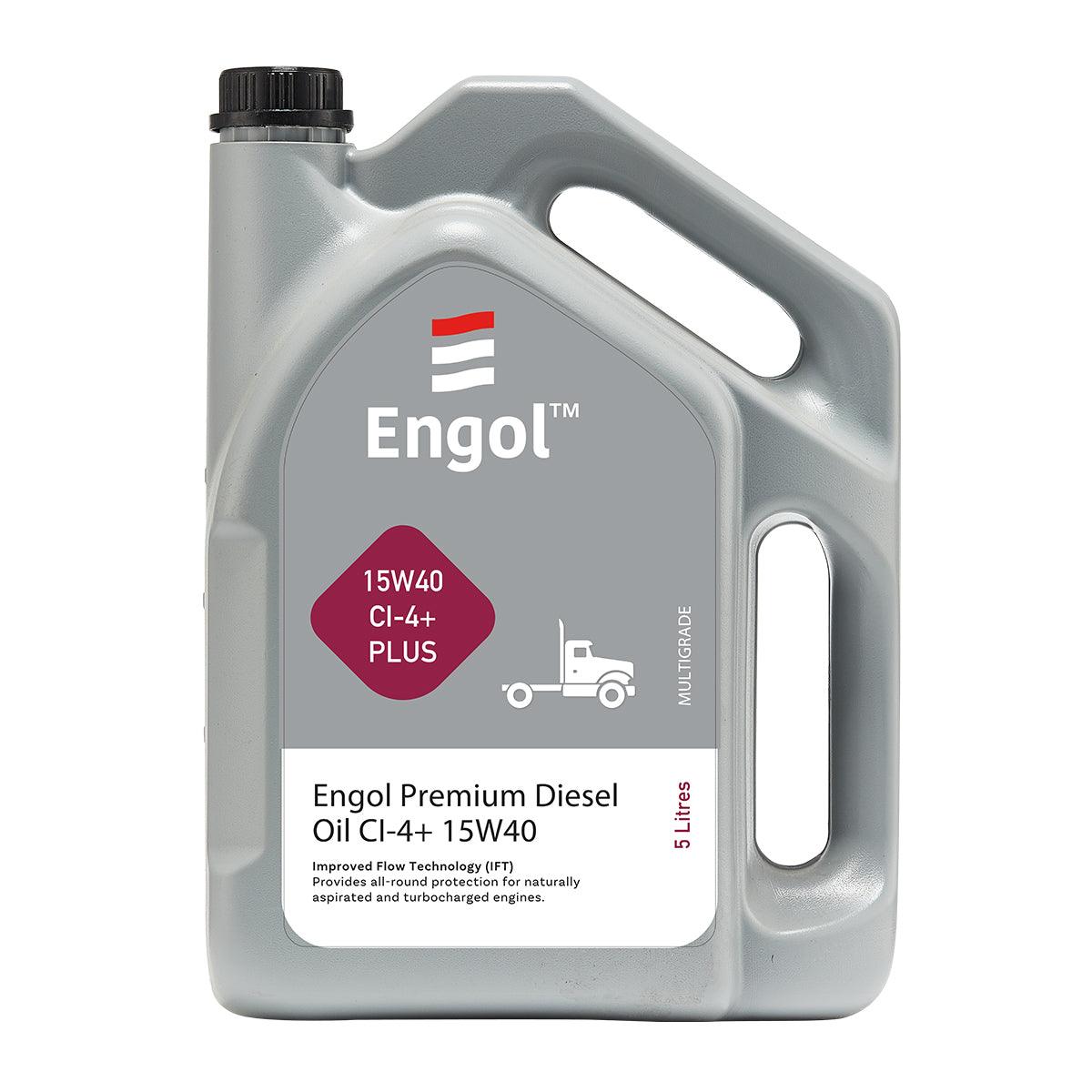 Engol Oil Premium Diesel 15 W40 Ci4 5 L - Livestainable.co.za