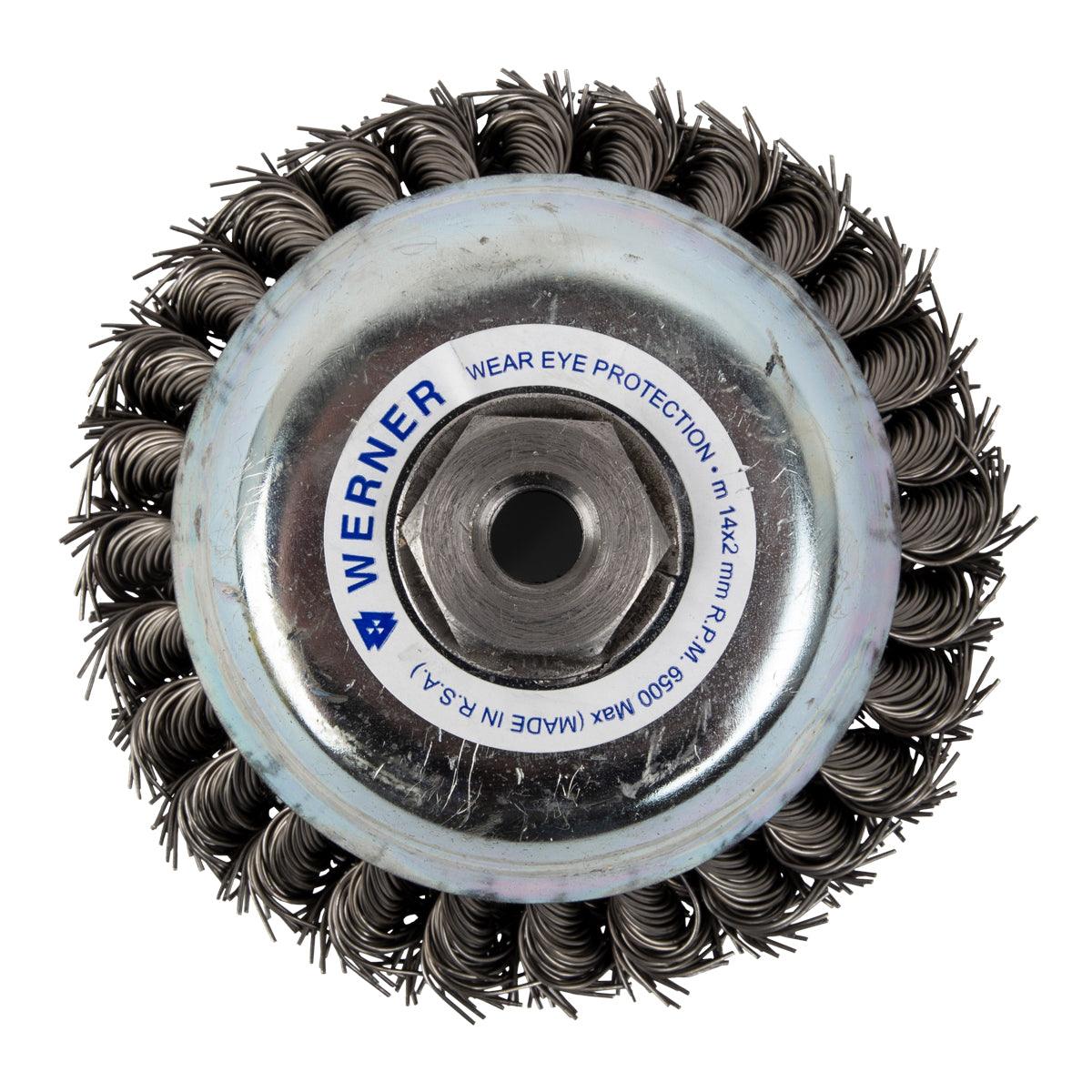 Wire Grinding Brush Cup 140 X14 X2 Mm Kc681142 Coarse - Livestainable.co.za