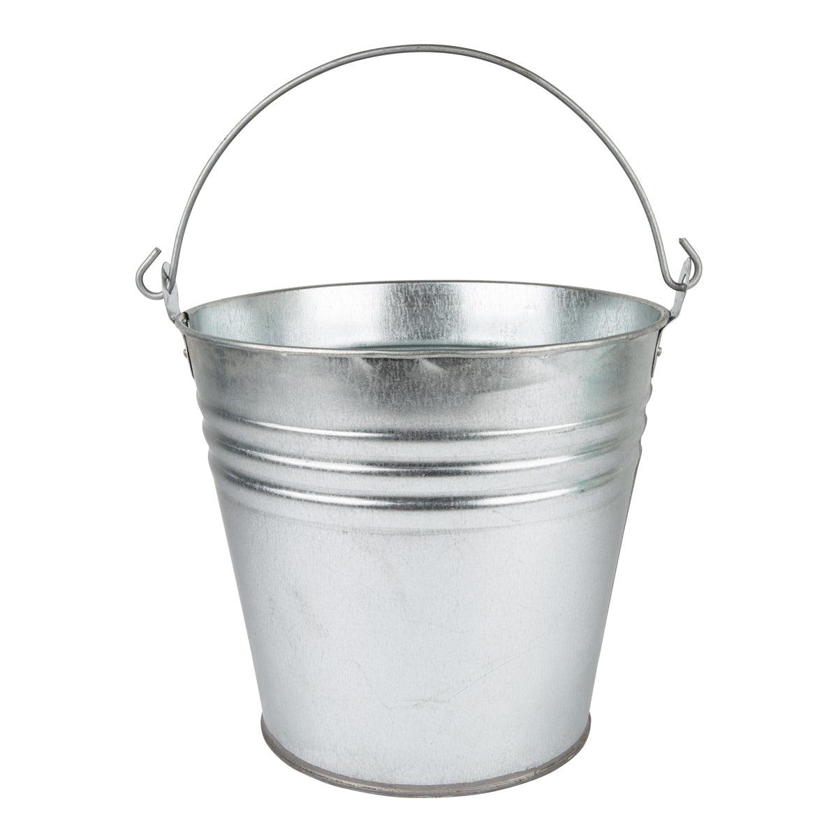 Galvanised Bucket 30 Cm 12 L - Livestainable.co.za