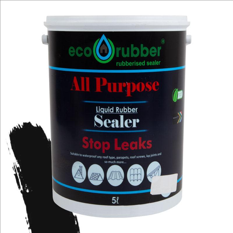 Eco Rubber Yeka Leak Black 5 L - Livestainable.co.za