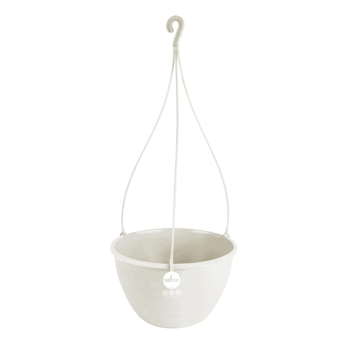 Sebor Terra Bowl & Hook Set 25 Cm White - Livestainable.co.za