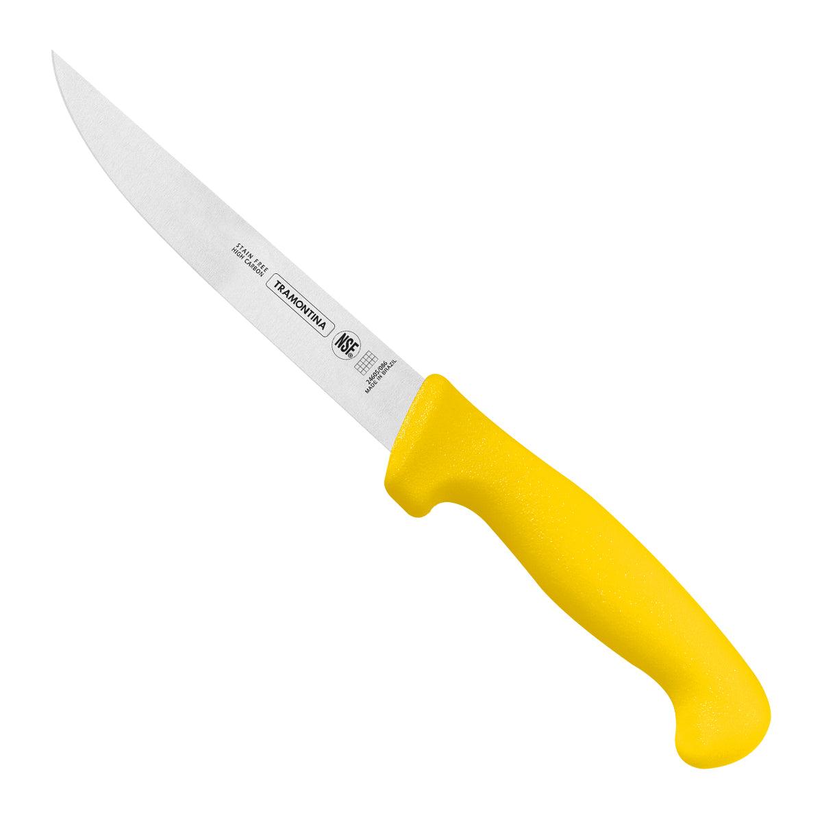 Tramontina Professional Boning Knife 15 Cm Yellow - Livestainable.co.za