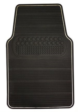 Car Mat 4 Pc Set Heavy Duty Classic