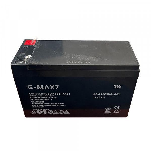 G-Max - 7Ah Lead Acid Battery - Livestainable.co.za