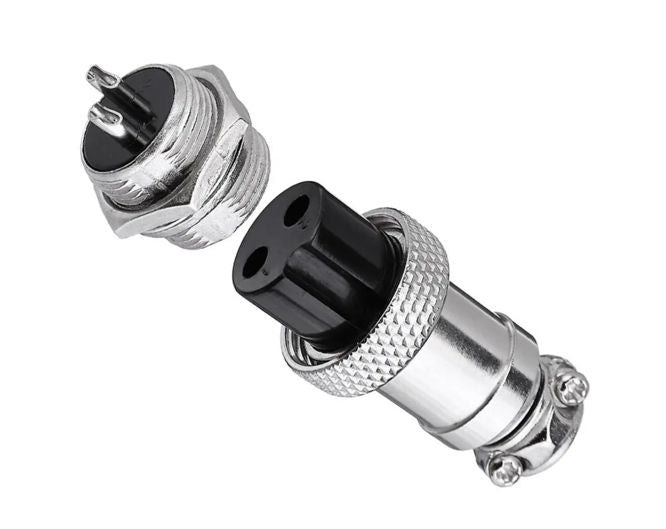 M16 2 W Mini Mic Plug And Socket Connector Set Gx16 A 2 Ps