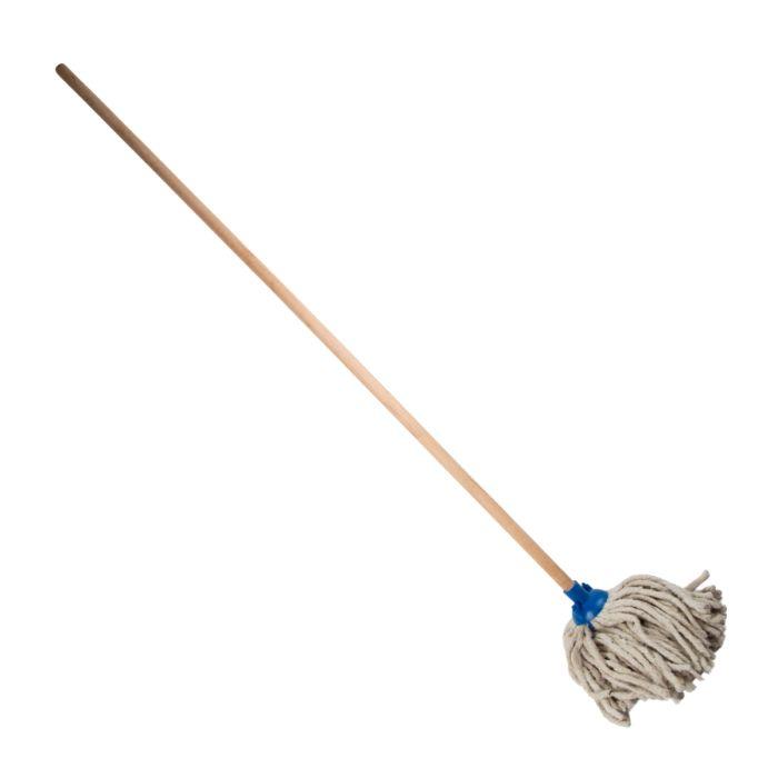 Apollo Mop With Wooden Handle And Plas Fit 200 G - Livestainable.co.za