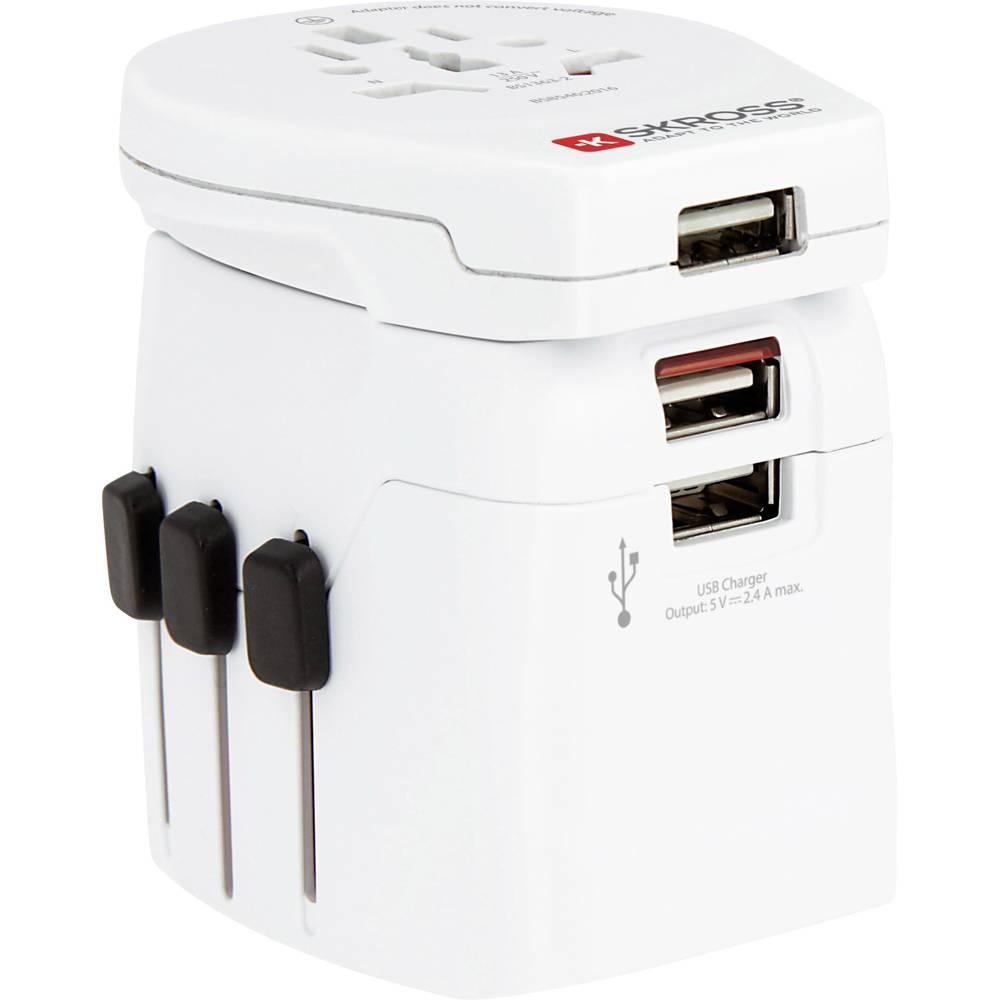 SKROSS- PRO Light 3xUSB - World Travel Adapter - Livestainable.co.za