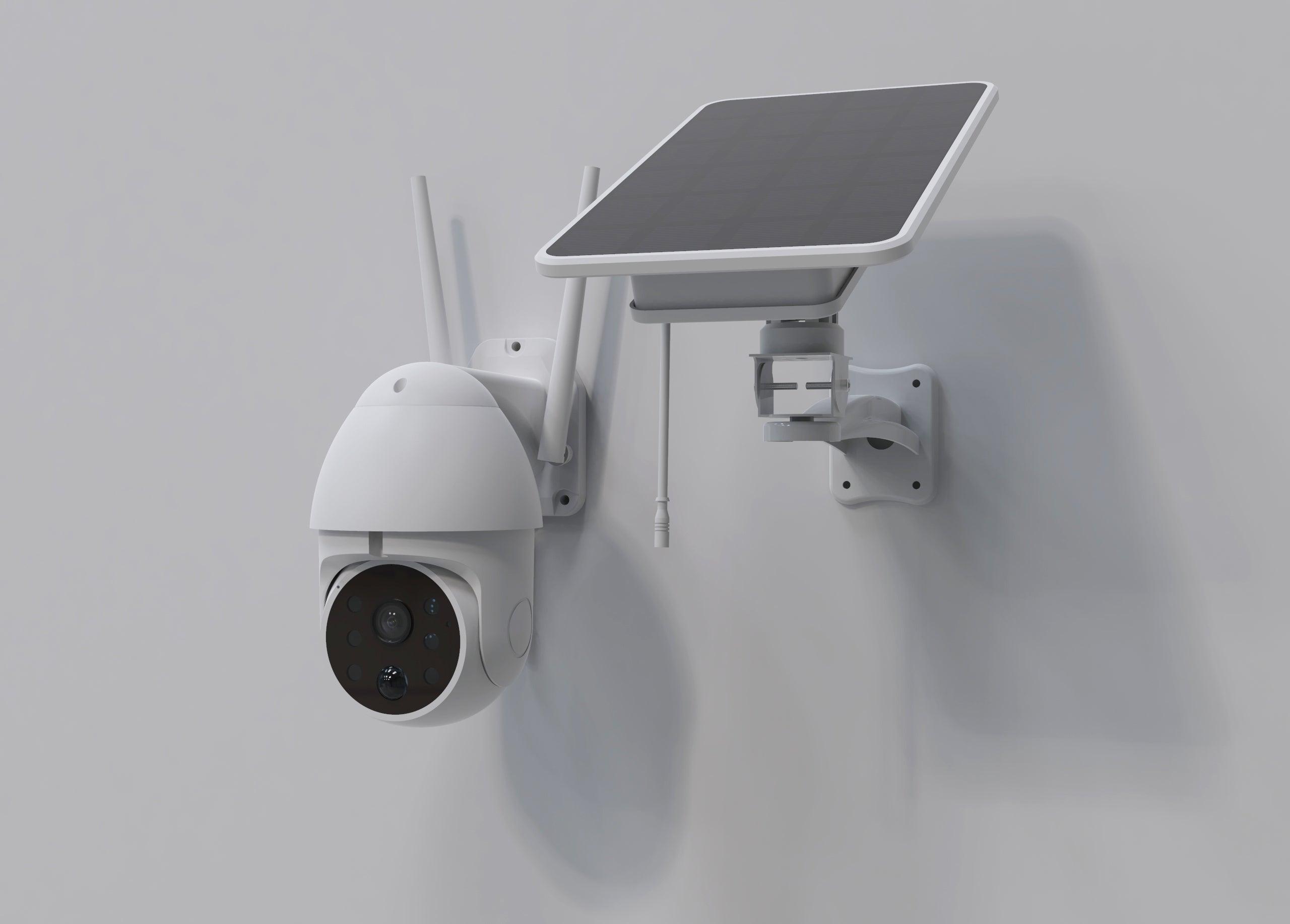 Outdoor Ptz Camera With Solar - Livestainable.co.za