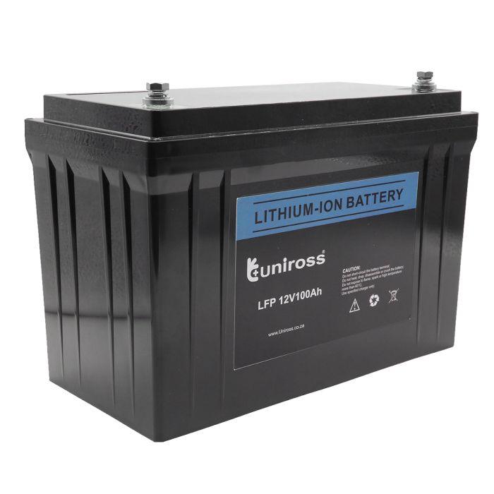 Uniross Lithium Ion 12 V100 Ah Battery - Livestainable.co.za