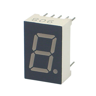 Led Display 7 Seg Cc Red Ch=12.7mm 5011 As