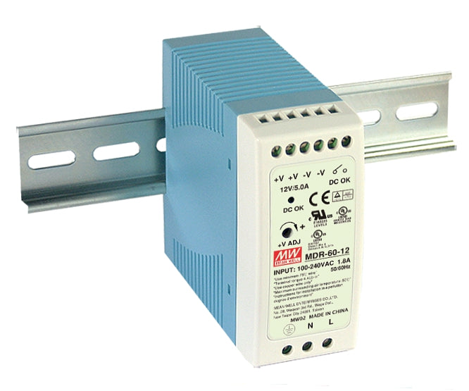 Power Supply D/R I=220 O=12 V 5 A 60 W Mdr 60 12
