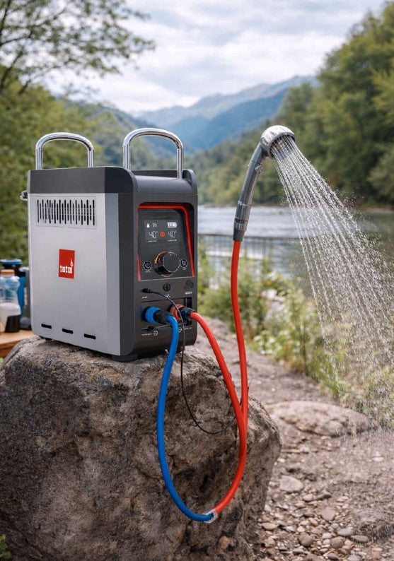 3Lt Portable Battery Operated Camping Geyser