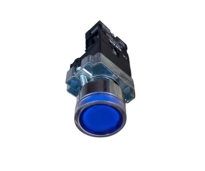 22mm Push Button Illuminated Blue 220 Vac No Pb Xb2 Bw3661 B - Livestainable.co.za