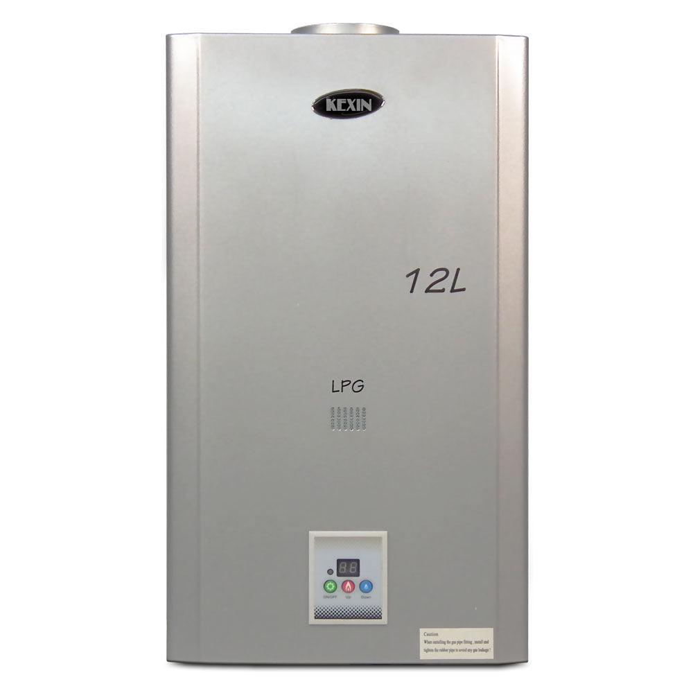 Kexin 12Lt Gas Geyser Constant Temperature Multi - Pressure Unit - Outdoor - Livestainable.co.za