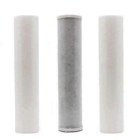 20Inch 3 Stage Standard Replacement Filters Combo (Slimline) - Livestainable.co.za