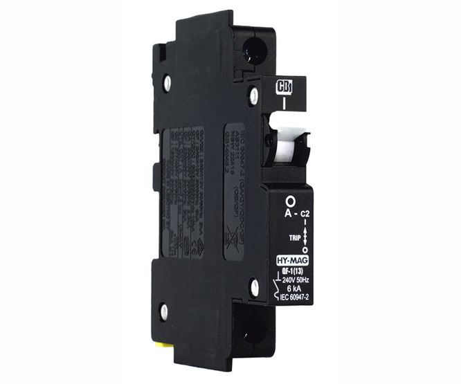 Circuit Breaker 13 Mm 1 P 20 A 6 Ka 240 Vac C Curve White Handle Qfa18220