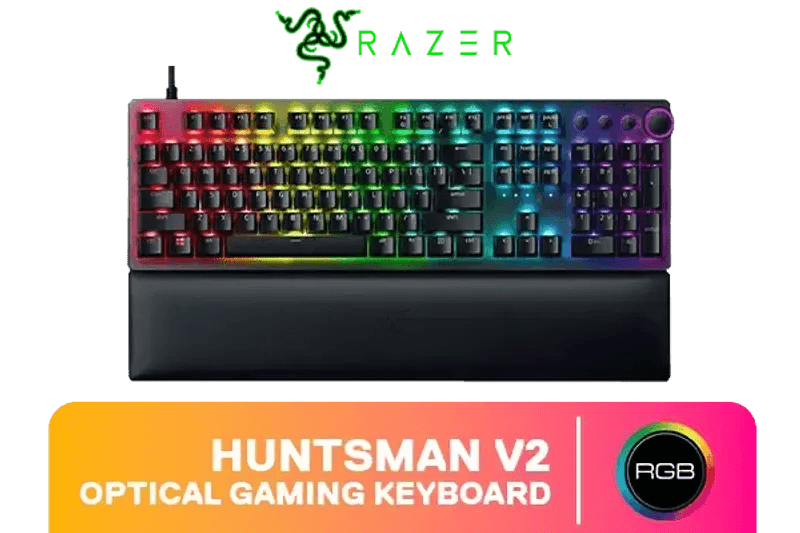 Huntsman V2 Optical Keyboard (Clicky Purple Switch - Livestainable.co.za