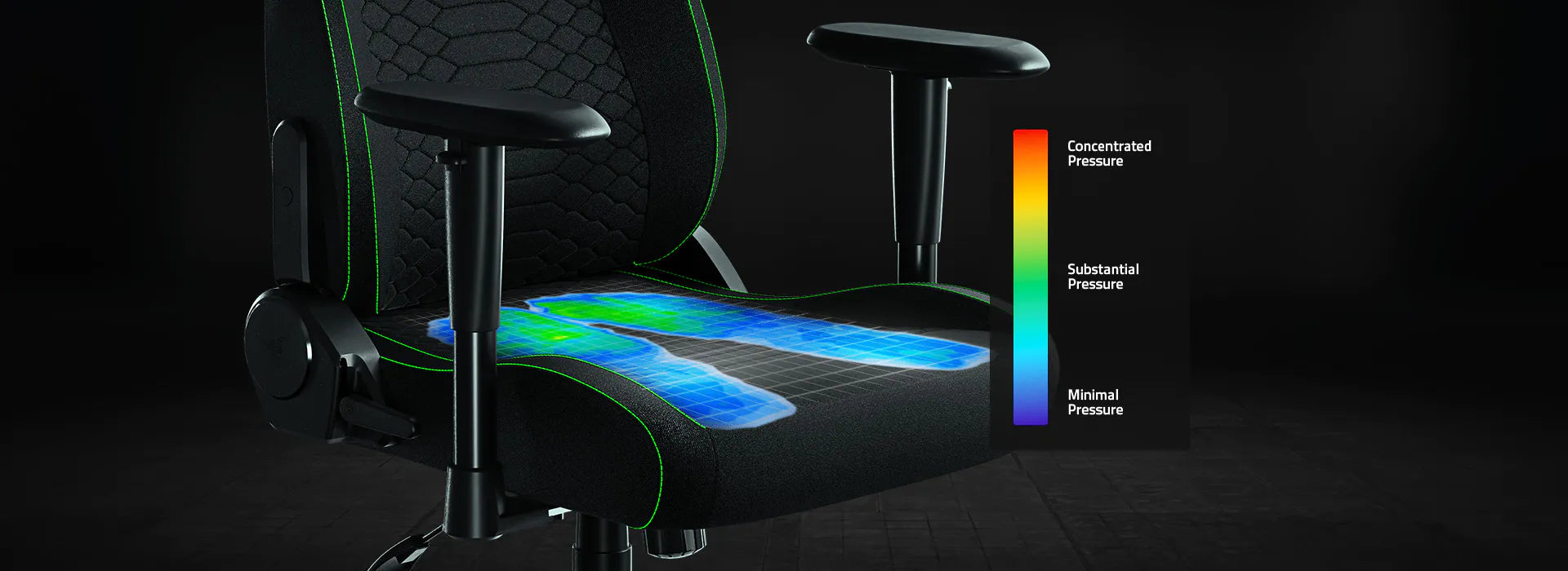 Iskur V2 X Gaming Chair Black Fabric