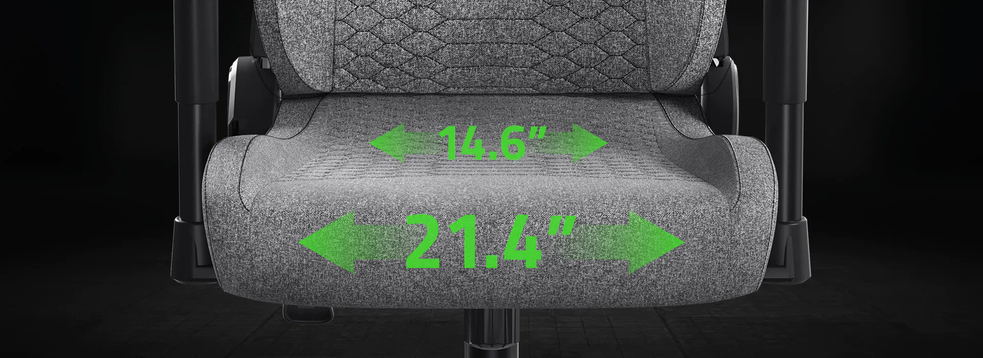 Iskur V2 X Gaming Chair Black Fabric