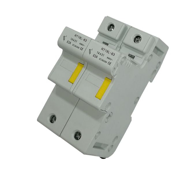 Fuse Holder 2 Pole For 14 X51 Mm Fuse Fh Rt18 63 2 P