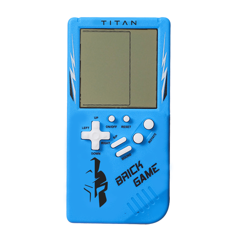 Titan Brick Game Portable Blue - Livestainable.co.za