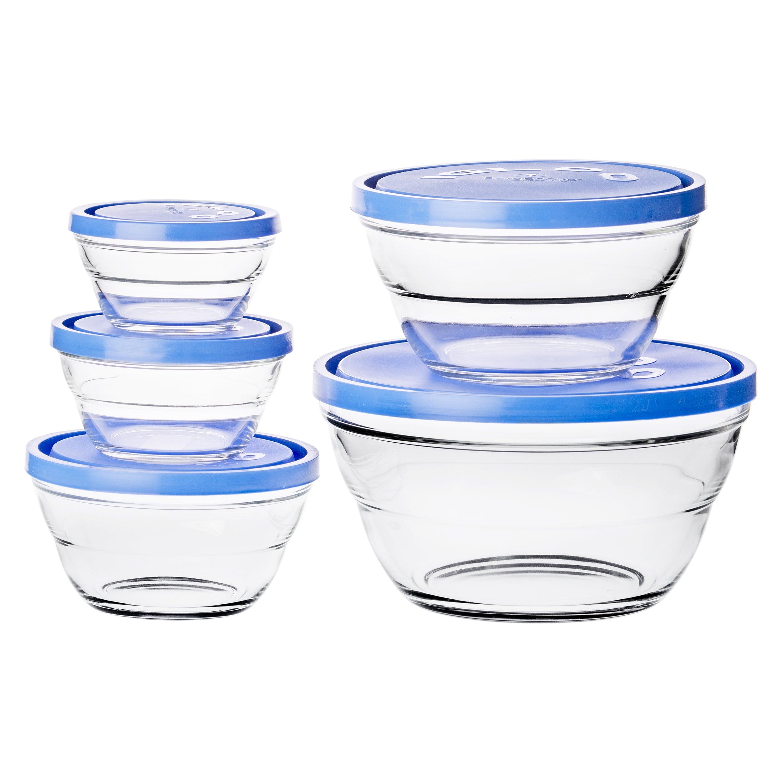 Lambada Bowl 5 Pc Set Blue - Livestainable.co.za