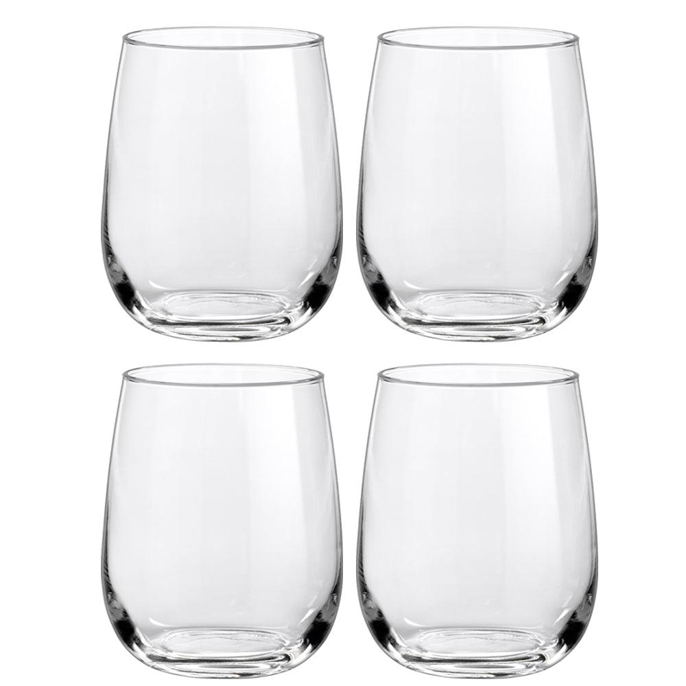 Ducale Stemless 380ml 4 Pck - Livestainable.co.za