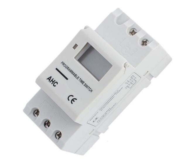 Programmable 1 P C/O Din Rail Mount Timer 20 A 230 V Ti Ahc20 A