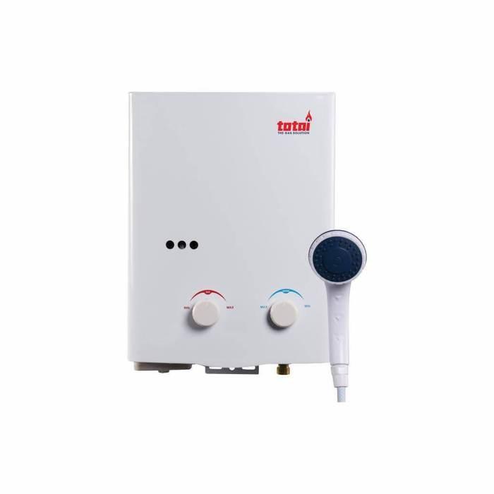 TOTAI 5L CAMPING GAS WATER HEATER WITH SHOWER SET - Livestainable.co.za