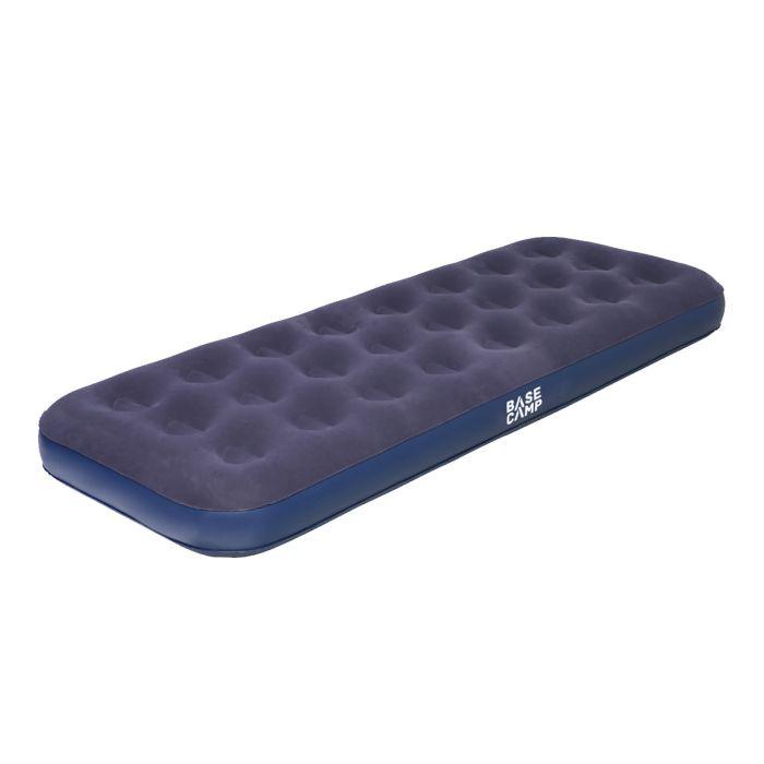 Basecamp Inflatable Air Mattress Flocked Single - Livestainable.co.za