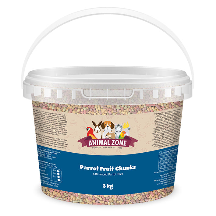 Parrot Fruit Chunks 3kg