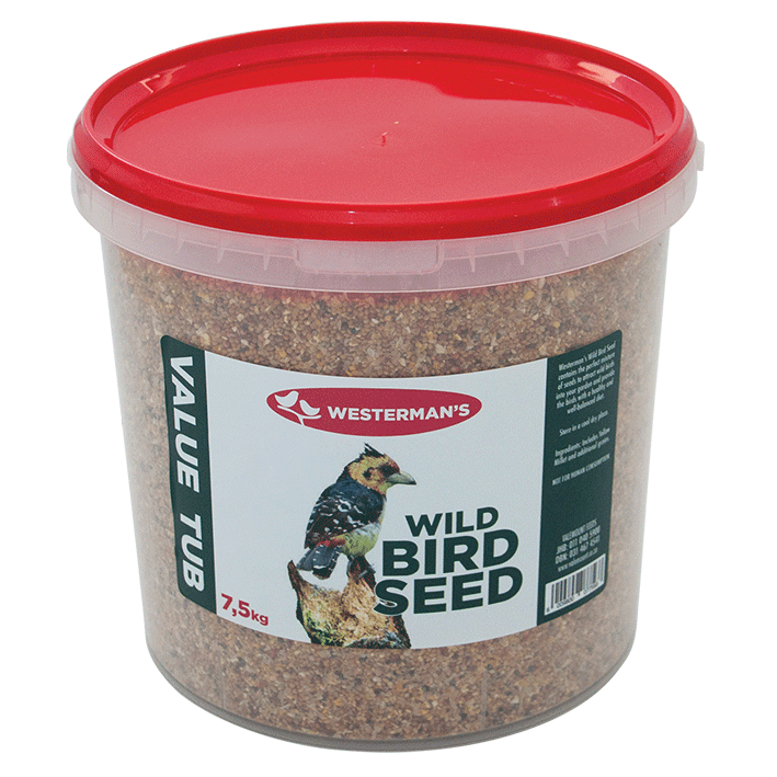 7,5kg Wild Bird Seed Value Tub