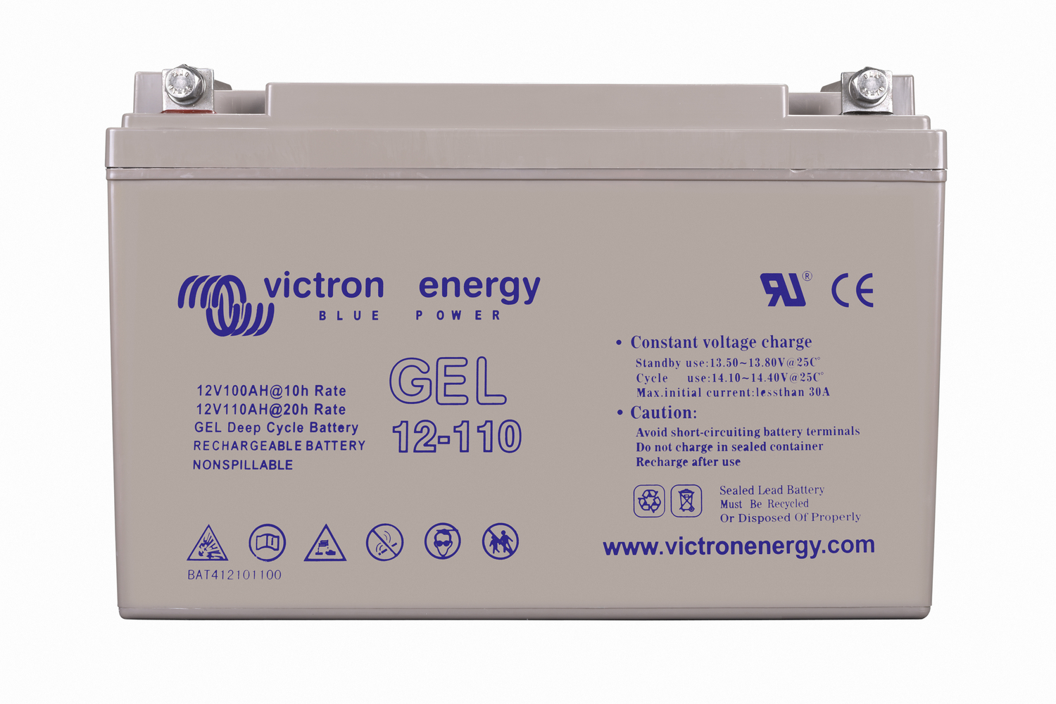 Batterie GEL Solaire 12V 200Ah GE200-12 - JYC Battery