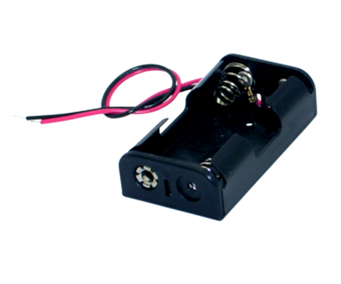 Haohang Battery Holder 2 X Aa Lead + Lever Switch