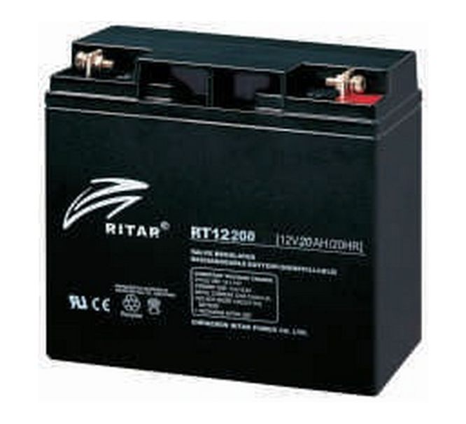 Ritar Battery Sla 12V 20Ah 181X77X167