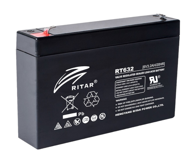 Ritar Battery Sla 6V 7Ah