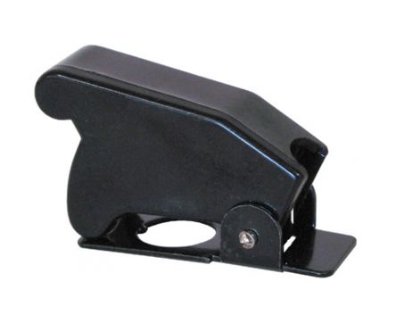 Black Safety Cover For Illuminated Switch Sac-01-Bk