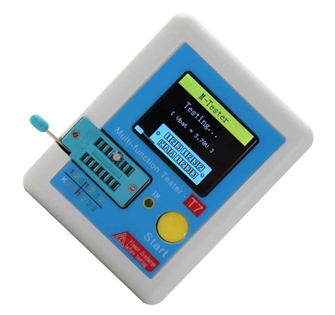 Components Tester With Lcd Graphic Display Lcr-T7