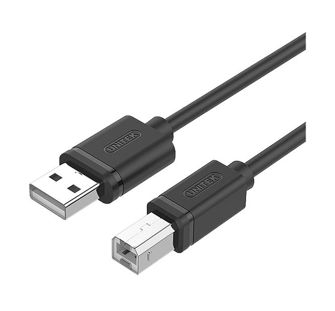 2M Usb2.0 Type-A (M) To Type-B (M) Cable / Lead Y-C4001Gbk