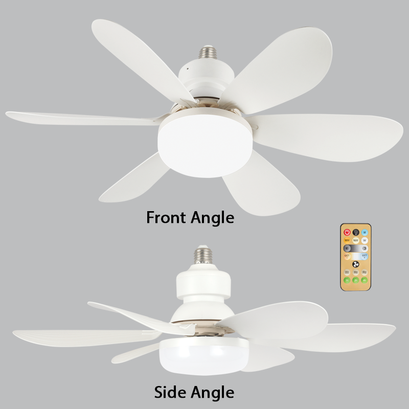 Bright Star Mini Plastic Ceiling Fan With Light And Remote Control ...